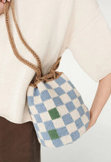 Menulis Cotton Bag Blue - NOIS NEW YORK