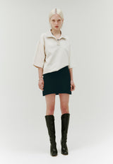 Parallel Tee Ecru