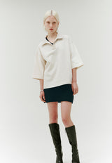 Parallel Tee Ecru