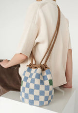 Menulis Cotton Bag Blue - NOIS NEW YORK