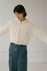 Donegal Cardigan Natural