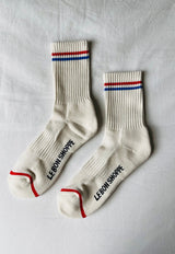 Boyfriend Socks Milk