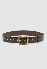 Everyday Buckle Belt Chocolate