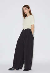 Amomento Fancy Balloon Cardigan Ecru