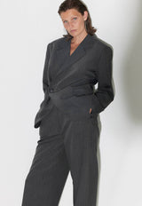 Noor Blazer Asphalt
