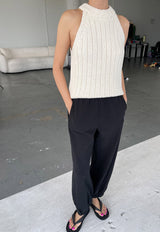 Claire Cotton Sweater Knit Naturel