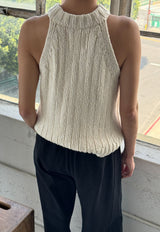 Claire Cotton Sweater Knit Naturel