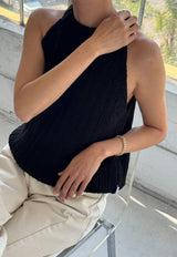 Claire Cotton Sweater Knit Black