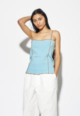 Shok Slip Top Wuxi Blue