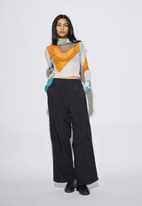 Bonaire Top Orange/Blue