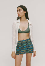 Rehearsal Miniskirt Blue Multi