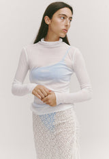 Connection Turtleneck White