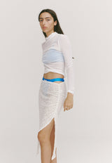 Connection Turtleneck White