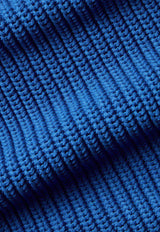 Fiona Blue Knitted Sweater