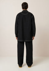Alfie Jacket Black Denim
