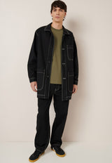 Alfie Jacket Black Denim