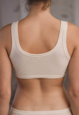 Heart Bra Undyed