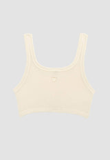 Heart Bra Undyed