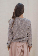 Soar Cardigan Grey Melange