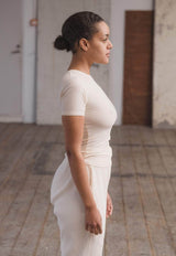 Heart Tee Shirt Undyed