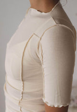 Omato 3/4 Tee Shirt Off White