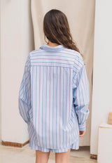Claude Shirt Matrix Stripe