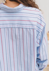 Claude Shirt Matrix Stripe