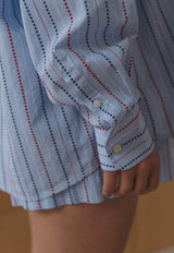 Claude Shirt Matrix Stripe