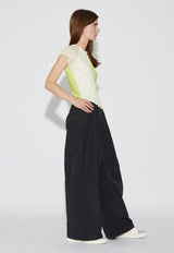 Rio Mesh Baby Tee Lime