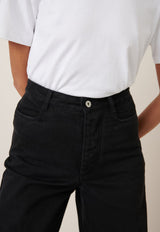 High Puddle Jeans Black Denim