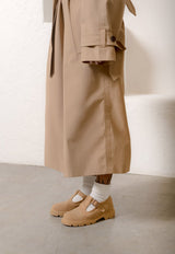 Lug Sole Mary Jane Honey
