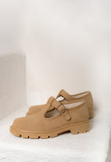 Lug Sole Mary Jane Honey