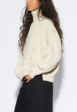 London Zip Sweater Sand