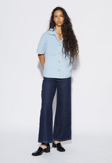 Easton Knit Shirt Sky