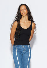 Upe Knit Tank Black