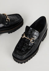 HK-2 Loafers Black