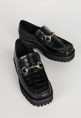 HK-2 Loafers Black