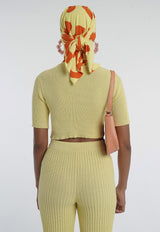 Highrise Knit Top Limoncello