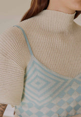 San Bralette Top Light Blue