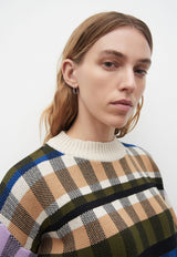 Autumn Check Jumper
