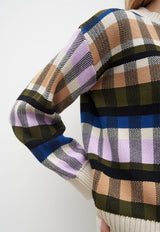 Autumn Check Jumper