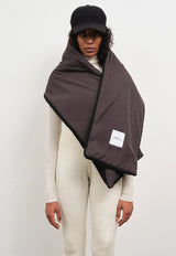 Unisex Bayonne Sherpa Scarf Black