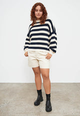 Bubble Jumper Indigo Stripe