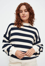 Bubble Jumper Indigo Stripe