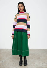 Flowerbed Crew Sweater Garden