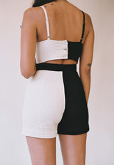 Atlas Waffle Shorts Two Tone