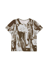 Planter Baby T-shirt Brown