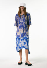 Planter Oversized Shirt Blue