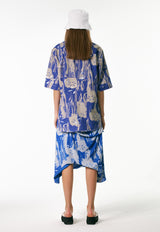 Planter Oversized Shirt Blue