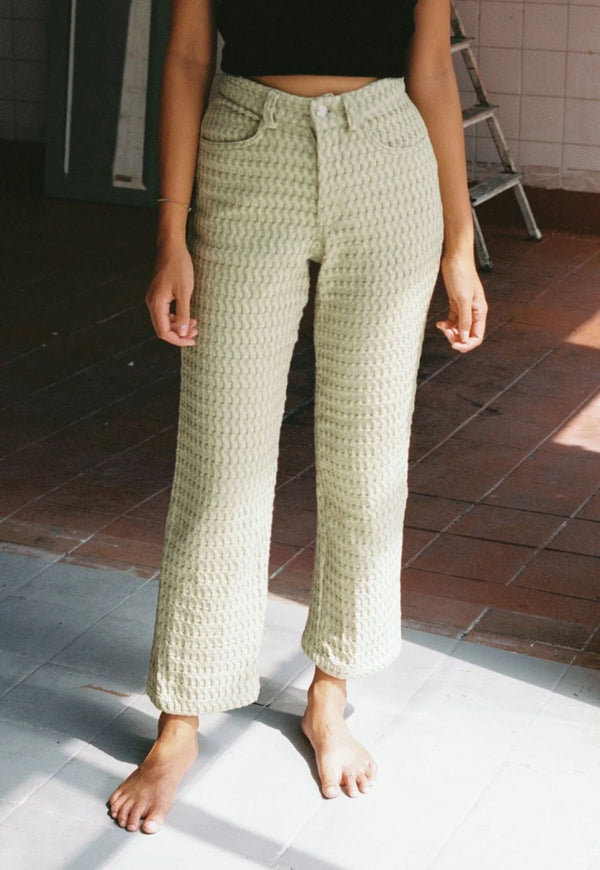 Kalypso Waffle Pants Natural